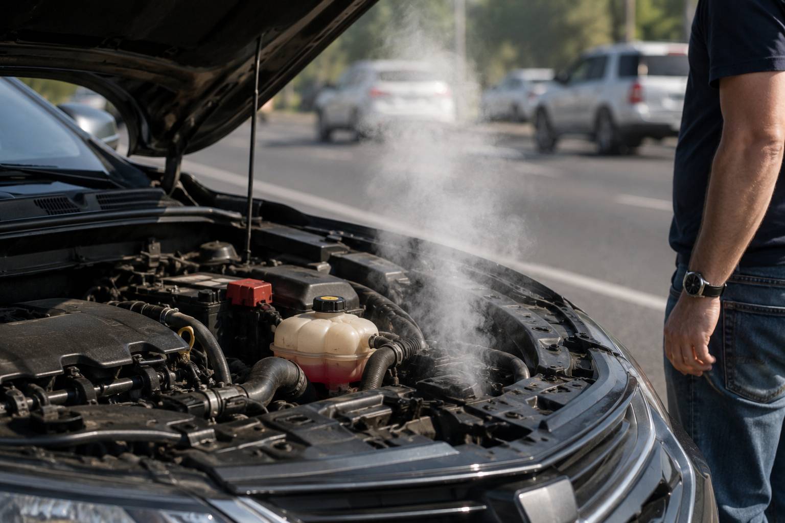 Why is My Engine Overheating in Heavy Traffic?